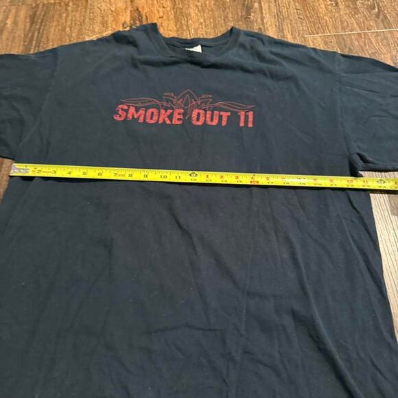 The Horse Presents “Smoke Out 11” 2010 Biker Harley Style Graphic T-Shirt Sz.XL - Picture 7 of 7